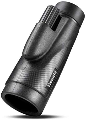 Binoculares de alta potencia, telescopio monocular HD, óptica con visión nocturna sin infrarrojos, impermeable y negra, ideal para fotografía y deportes. - Fernando Cortés