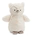 Jellycat Bashful Owl Stuffed Animal, Medium, 12 inches