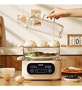 Amazon | BelleLife 電気蒸し器 スチームクッカー 2段 多機能 9.3L 1台