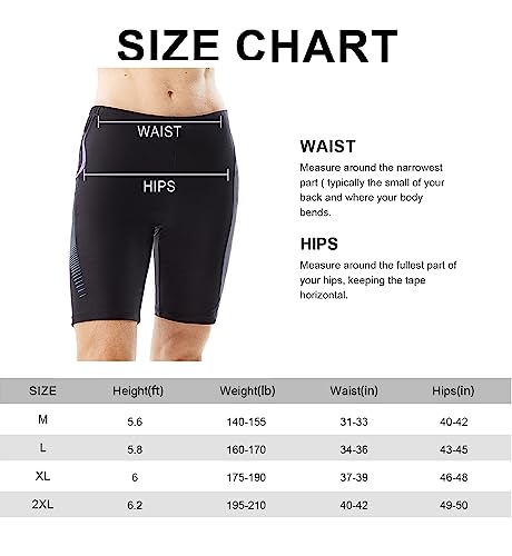 Angel Season Swim Jammers For Men Quick Dry Athletic Compression Training Swimsuit Durable Chlorine Resistant Swim Short Blue thumb #5