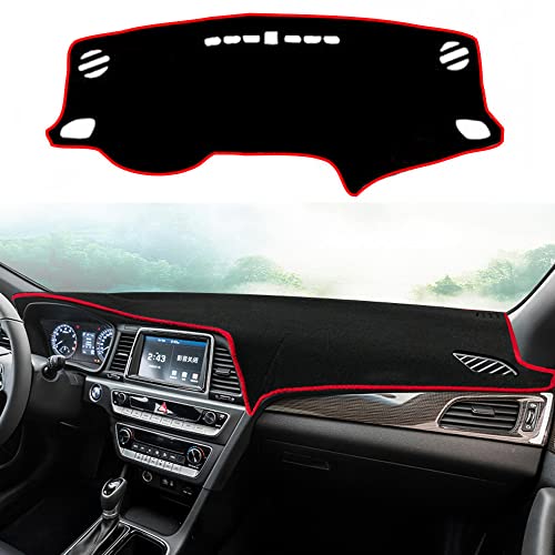Tapis Tableau de Bord Hyundai Sonata 2015-2019 : Protection Antidérapante et Style