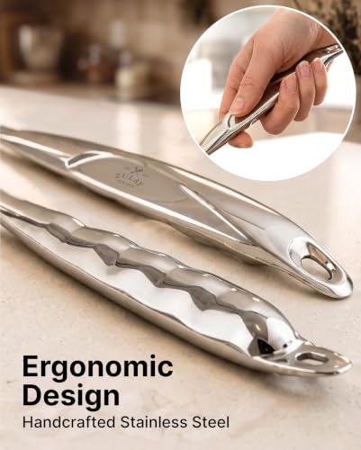 Image of Zulay Kitchen Stainless Steel Slotted Spoon