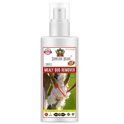 Sansar Agro® Mealy Bug Remover Spray, Premium Essential Liquid Spray For Complete Removal Of Mealy Bugs From Plants (500 Ml)