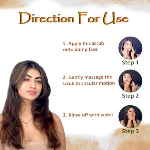 Image of TRUNEXT Ubtan Face And Body Scrub For Tan Removal And Reviving Dull Skin (200 ml)