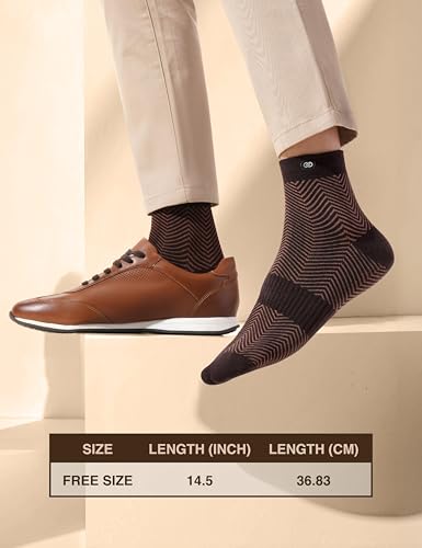 Image of Symbol Premium Men's Cotton Sports Socks Unisex | High Ankle Length | Odour-Free & Anti-bacterial | Cushioned Base | Available in Combo Packs