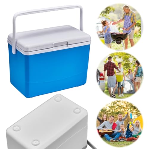 KOBONA Cooler Box 3L Insulated Cooler Box with Handle Leakproof Travel Cooler Boxes Cool Ice Box Heat Preservation Storage Cooler Box for Camping Beach Picnic Car - Image 6