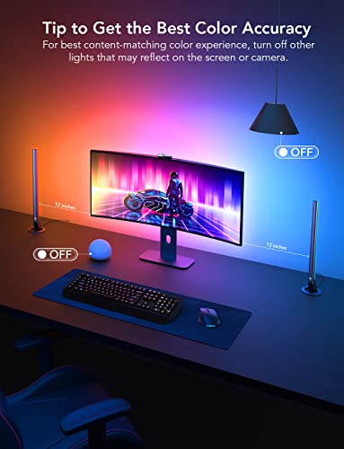 Govee Led Strip Lights(55'') & Gaming Light Bars(17'') With Camera, Smart Dreamview G1 Pro Gaming Lights For 24"-32" Pc With Color-Match Video, Music Sync & 42 Scene Modes Specially Built For Gamers #TOP4