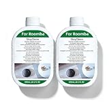 Liquido Detergente For Pavimenti, Compatibile Con Roomba Plus 405 505 Max 705, Soluzione Di Pulizia Robot Aspirapolvere A Bassa Schiuma Da 300 Ml, Soluzione For Pulizia Profonda Dei Pavimenti(2pcs)
