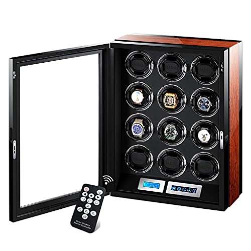 FLBT WatchWindersAutomaticLCDTouchScreenDisplay，withRemoteControlBuilt-inLEDIllumination，12WindingSpacesPoweredByExtremelyQuietMotor needed