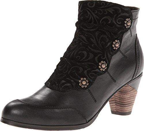 Spring Step L'artiste Women's Belgard Ankle Bootie, Black, 37 Eu/6.5-7 M Us #TOP1
