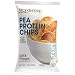 WonderSlim Pea Protein Snack Chips (10g) - Salt & Vinegar - Low-Carb Diet Healthy Protein Snack - Gluten-Free, Vegan (10 Bags)