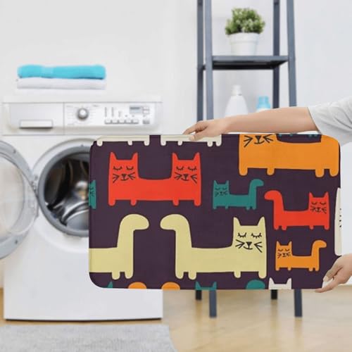 Tapis de bain chat en microfibre lot de 3 pour transformer votre pièce d'eau - 8
