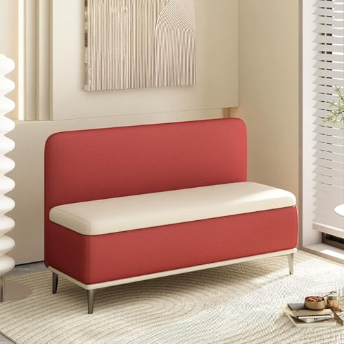 Meuble à chaussures gain de place avec banc de rangement rembourré pour couloir