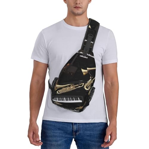 Bolso bandolera cruzado para hombre mochila de día miniatura 7