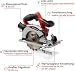 Einhell Akku-Handkreissäge TE-CS 18/165-1 Li-Solo