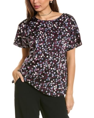Blouse manches courtes Anne Klein confortable pour sublimer la silhouette