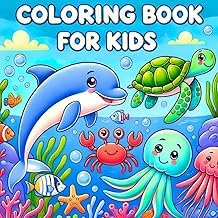 Featured Insights Audiobook Ocean Scene Coloring Book: Bold and Easy Sea Life Fun for Kids: Over 50 Cute Ocean Animals to Color &mdash; One Image Per Page, Simple and Relaxing Sea Creature Designs for Children and Beginners Full