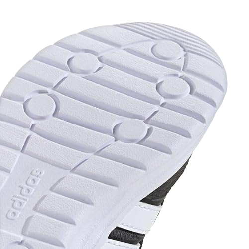 Image of Adidas Unisex-Kids Run 70s 2.0 Elastic Lace Sportswear, Black /White /Gum, 13