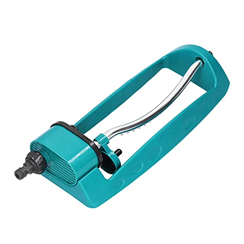 Lawn Oscillating Sprinkler, Water Sprinkler For Yard, 15‑Clog Stainless Steel Nozzle Automatic Oscillating Water Sprinkler Irrigation Watering Tool For Garden #TOP24