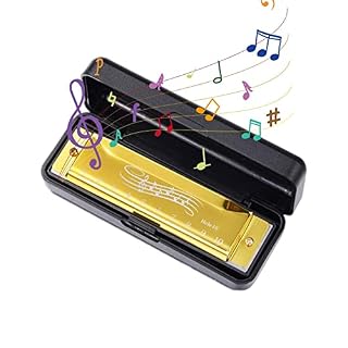 Geruwam Harmonica pour débutants – Jouets préscolaires Harmonica Bleu,Jouets préscolaires Harmonica Bleu avec 10 Trous 20 Tons pour l’enseignement de la Petite enfance, débutant - Les Beatles, Paul McCartney, John Lennon, RIngo Starr, George Harrison Geruwam Harmonica pour débutants - Jouets préscolaires Harmonica Bleu,Jouets préscolaires Harmonica Bleu avec 10 Trous 20 Tons pour l'enseignement de la Petite enfance, débutant – Image 4