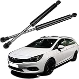 【FUNKTIONALE EIGENSCHAFTEN】: Die Gasdruckfedern der hinteren Heckklappe bestehen aus hochwertigen Edelstahlmaterialien, sind langlebig und robust und bieten eine stabile Leistung. Hoher Lagerdruck und nicht leicht zu verformen.