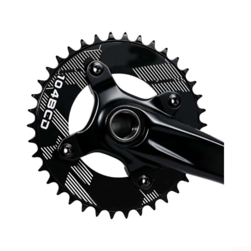 Image of 38T Bike Chainring 7075 Aluminum BCD104 Compatible(36T black)