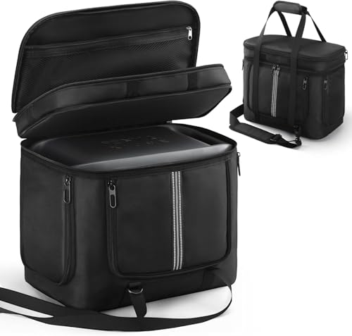 Sac de transport pour station Anker noir avec organiseur de câbles portable