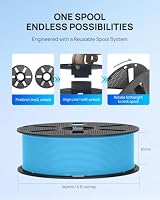 JAYO Rapid Matte PETG Filament 1.75mm Himmelblau, Hohe Festigkeit PETG – Ansicht 6