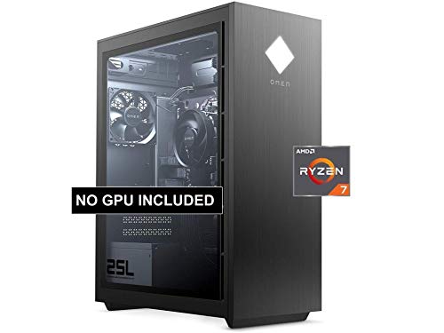 Amazon.com: HP OMEN 25L Gaming Desktop PC WITHOUT GPU, AMD 8