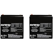 Razor E100 Electric Scooter Battery 12V 5AH - 2 Pack This Does Not Fit The E100 Power Core Rechargeable Beiter DC Power