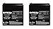 Razor E100 Electric Scooter Battery 12V 5AH - 2 Pack