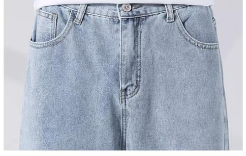 Y2k Baggy Jeans Big and Tall Jeans for Men Streetwear Wide Leg Pants Men4