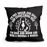 Elvira-Bag Horror Movie Fans Pillow Covers, 18x18 Pillow Cover, Throw Pillow Covers,Horror TV Show E