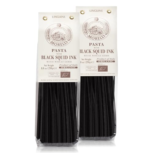 Morelli - Pasta con tinta para calamar (250 g, 2 unidades)