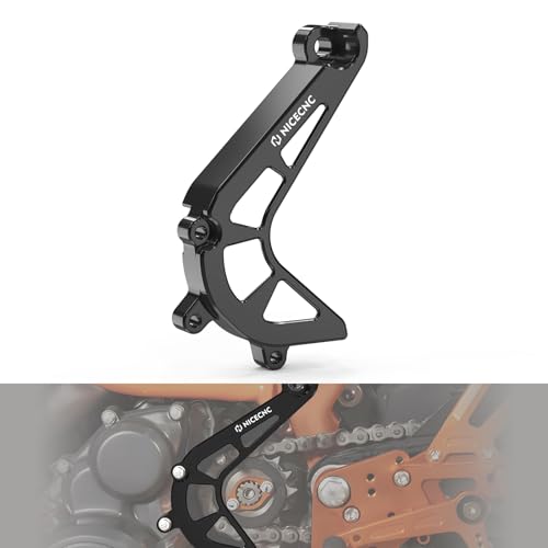 NICECNC Ritzelabdeckung, Compatible with 390 Duke Adventure, Schwarz