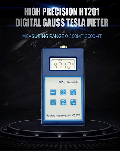Medidor Gauss Tesla Digital Portátil HT201 Alta Precisión miniatura 6