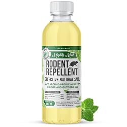 Mighty Mint Peppermint Oil Rodent Repellent Concentrate – Natural Indoor
