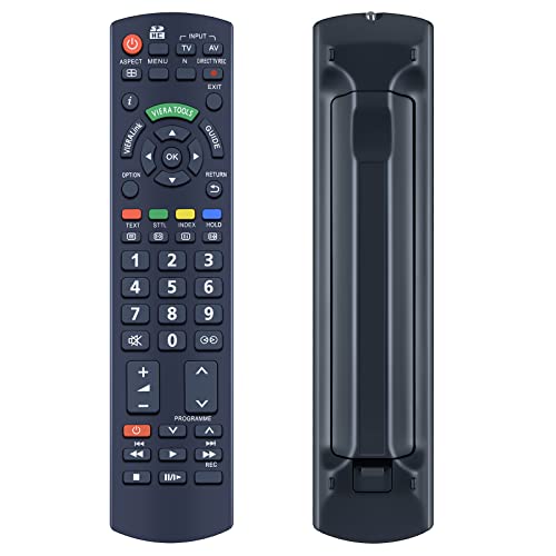 TCNOUMT N2QAYB000328 Remote Control Replacement for Panasonic Viera LCD LED TV TX-L26X10E TX-L32S10B TX-L32X15E TX-L32X15B TX-L37S10B TX-L37U10E TX-L42S10B