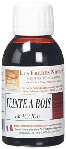 Les Frères Nordin, 410550 barniz para madera, tinte concentrado, color caoba