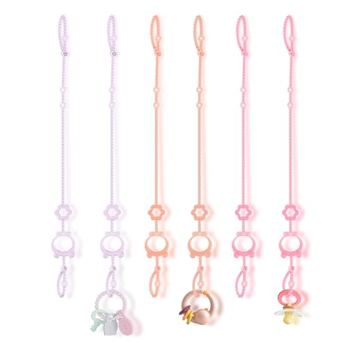 Image of Silicone Pacifier Clip,High Chair,Stroller Accessories,Cribs,Rocking Chair