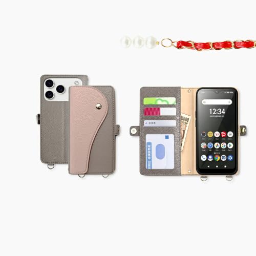 �K�c�Ǖi | OPPO Reno13A�݊��i �P�[�X �蒠�^ �X�}�z�V�����_�[ �I�b�| ���m OPPO Reno 13a (OPG05 A501OP CPH2699)�Ή� 2WAY �c�E���|���\ �p�[�����`�[�t �`�F�[���X�g���b�v�t ���z�^ �J�[�h���� 