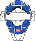 Rawlings | LIGHTWEIGHT Umpire/Catcher's Facemask | Baseball/Softball | Adult | Royal