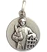 Produktbild 925 Sterling Silber Medaille von Heilige Lorenz - Die Medaillen der Schutzheiligen