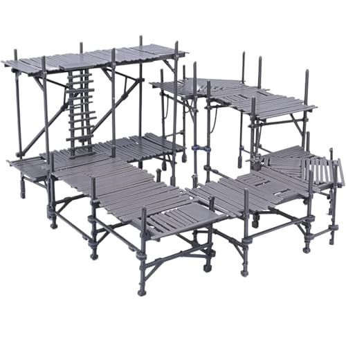 Échafaudages modulaires de chantier pour terrain de guerre SF et Fantasy