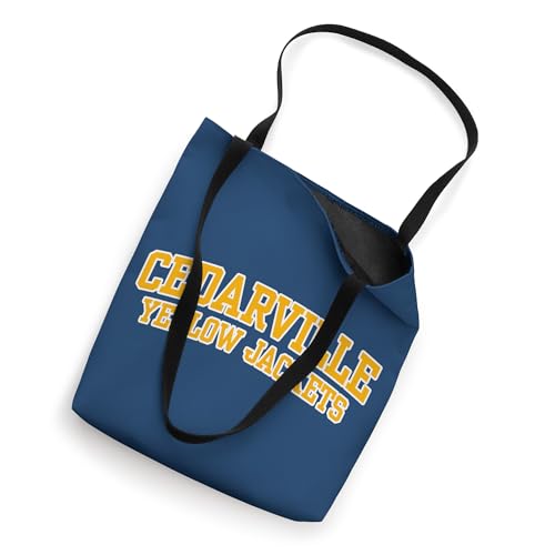 Bolso tote para fanáticos del deporte de la Universidad Cedarville miniatura 2