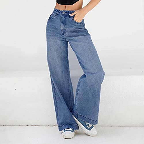 Baggy Jeans for Women Low Rise Hip Hop Pants Vintage Wide Leg Boyfriend Jeans Aesthetic Clothing3