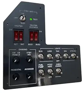 IFS India G1000 Style Switch Panel for Flight Simulator