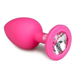 easytoys Anal Collection Diamant Stekker, Roze, Klein