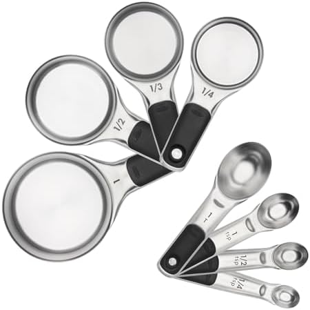 OXO Good Grips 8 Piece Stainless Steel Measuring C...