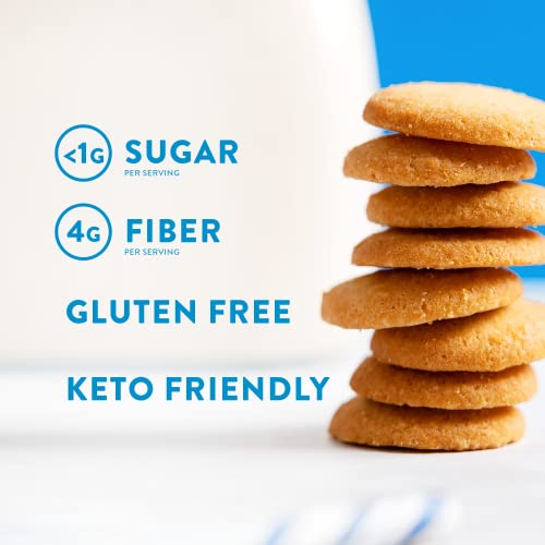 Highkey 57 Gluten Free Vanilla Wafer Cookies - 3 Pack Low Carb Keto Snack Sugar Free Dessert Diabetic Snacks Healthy Diet Friendly Food Sweet thumb #2